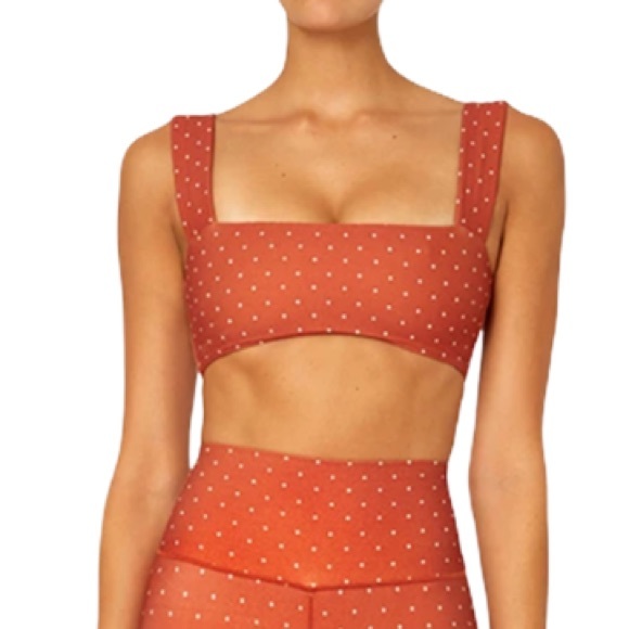 WeWoreWhat Polka-Dot Bandeau Sports Bra NEW - Picture 9 of 9